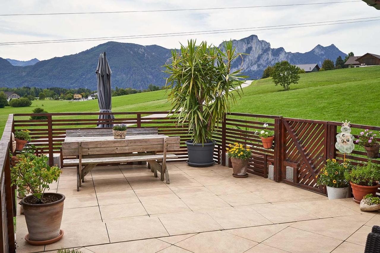 Bergblick Acht Mondsee Innerschwand Luaran gambar