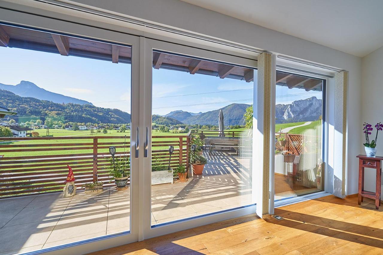 Bergblick Acht Mondsee Innerschwand Luaran gambar