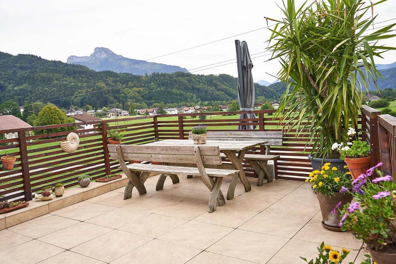 Bergblick Acht Mondsee Innerschwand Luaran gambar